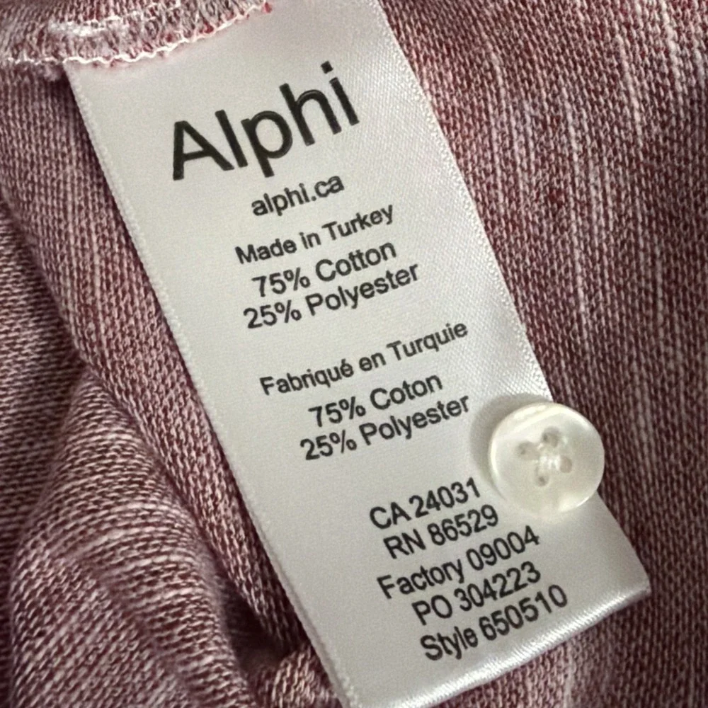 Viyella Men's Large Heathered Pink Shirt Sleeve Collared Polo‎ Shirt
